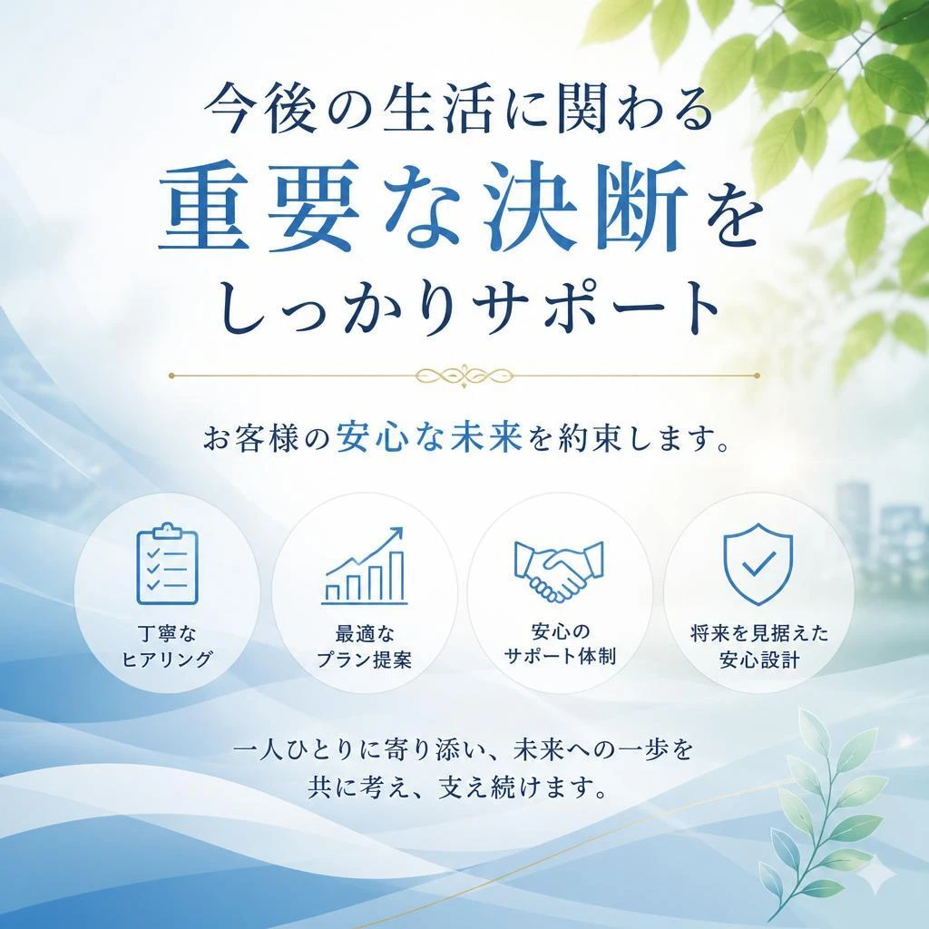お客様の未来を考える